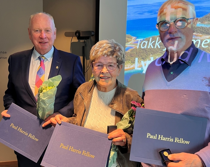 Presidentskifte og PHF utdeling